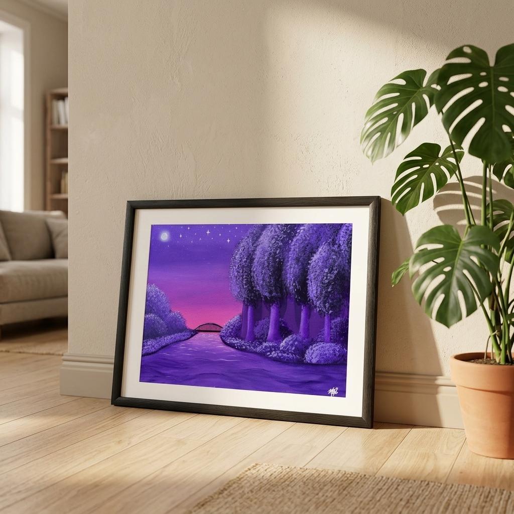 'Lavender Sky' - Matte Print